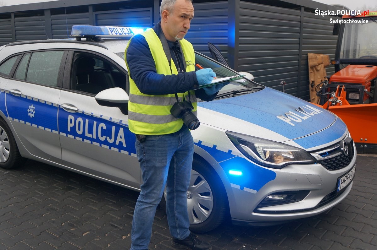 Bomba w Świętochłowicach Ćwiczenie policjantów i strażaków 10