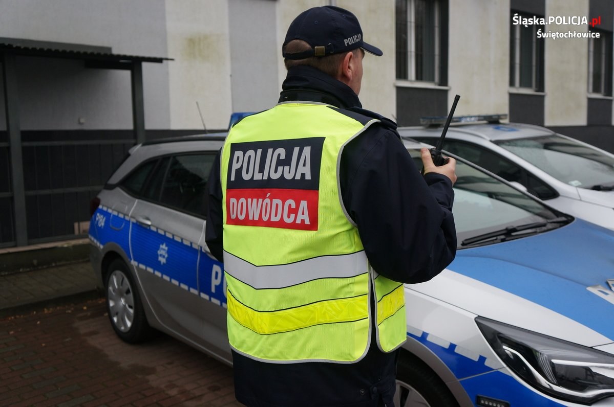 Bomba w Świętochłowicach Ćwiczenie policjantów i strażaków 2