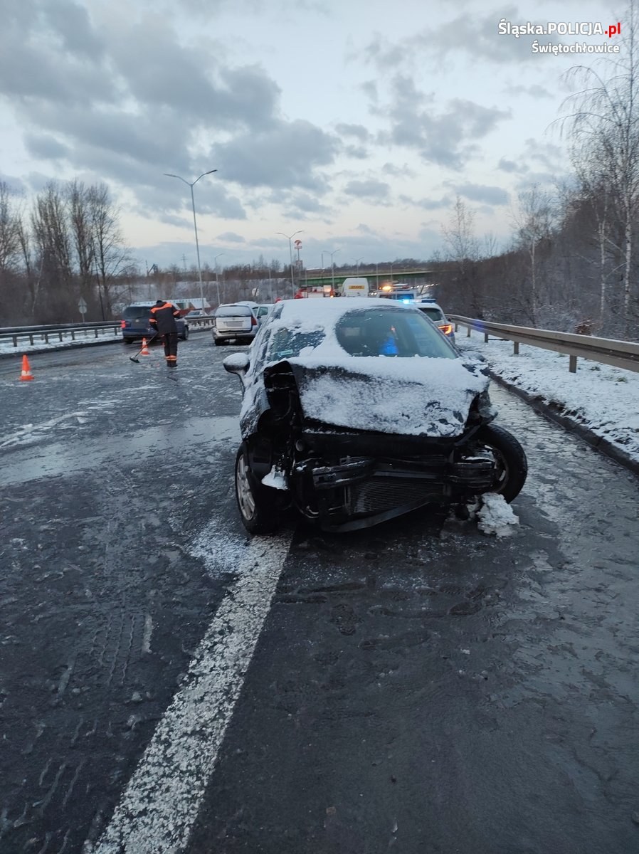 Karambol na DTŚ w Świętochłowicach 2