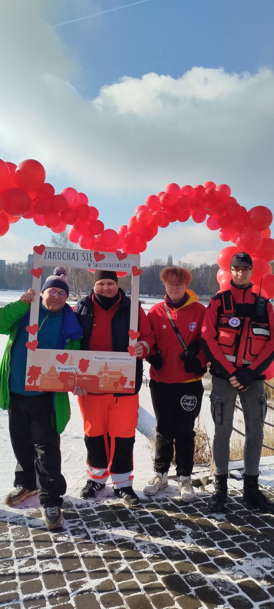 Walentynkowy bieg dla par w Świętochłowicach