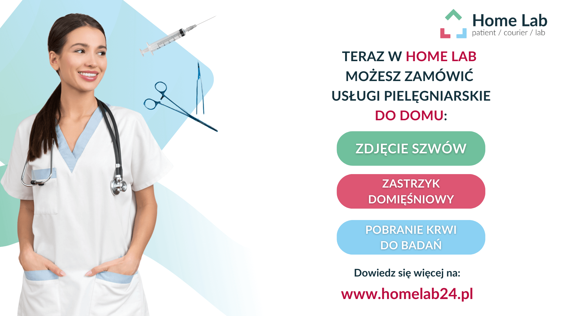 Usługi medyczne w domu? Odkryj Home Lab!