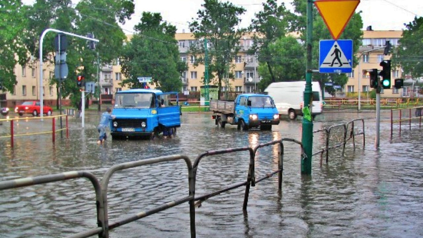 W Świętochłowicach też bywały powodzie i podtopienia