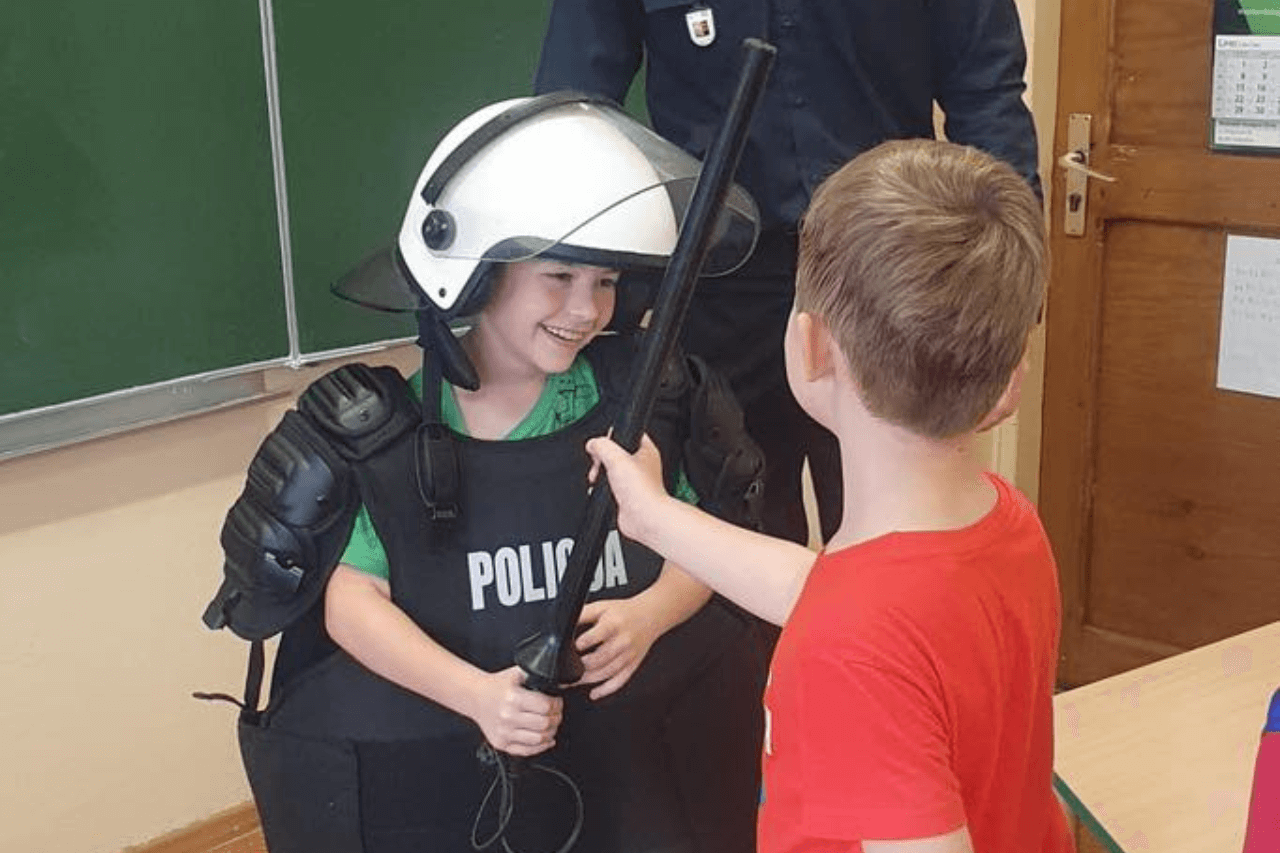 Spotkanie z Policją w SP nr 1